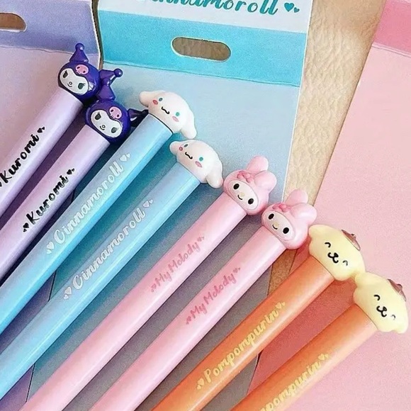 Sanrio Kuromi Themed Chopsticks Set - Picture 4 of 5